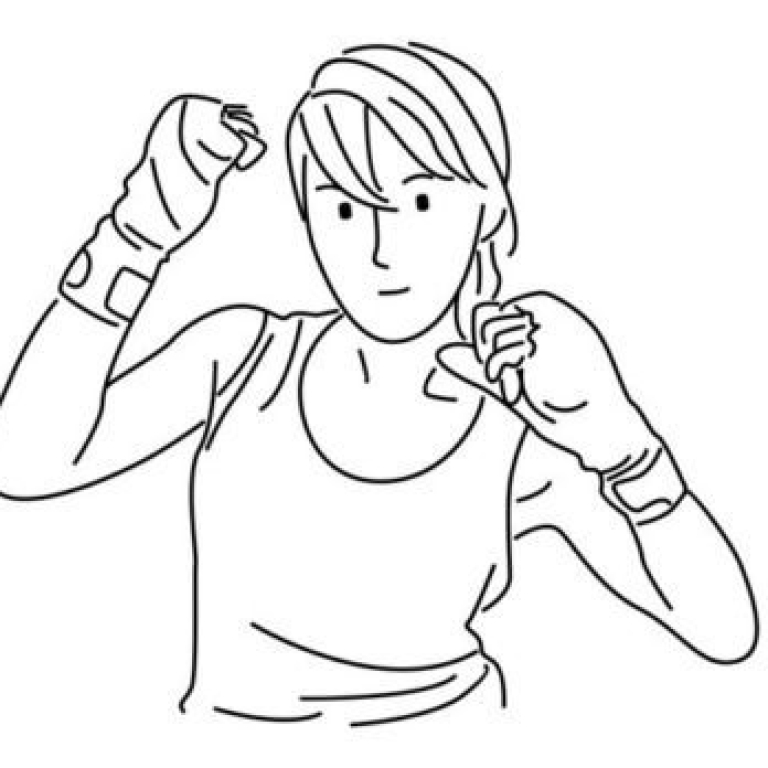 Graphik Kickboxen