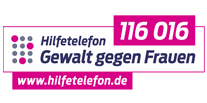 Logo: Das Hilfetelefon Gewalt gegen Frauen